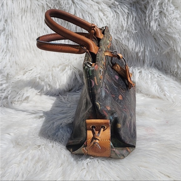 Dooney & Bourke Original Monogram HandBag vintage - Picture 6 of 8